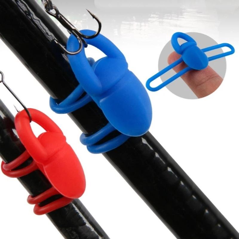 Ice Fishing Tip Up - 2026 5Pcs/Bag High Elastic Silicone Fishing