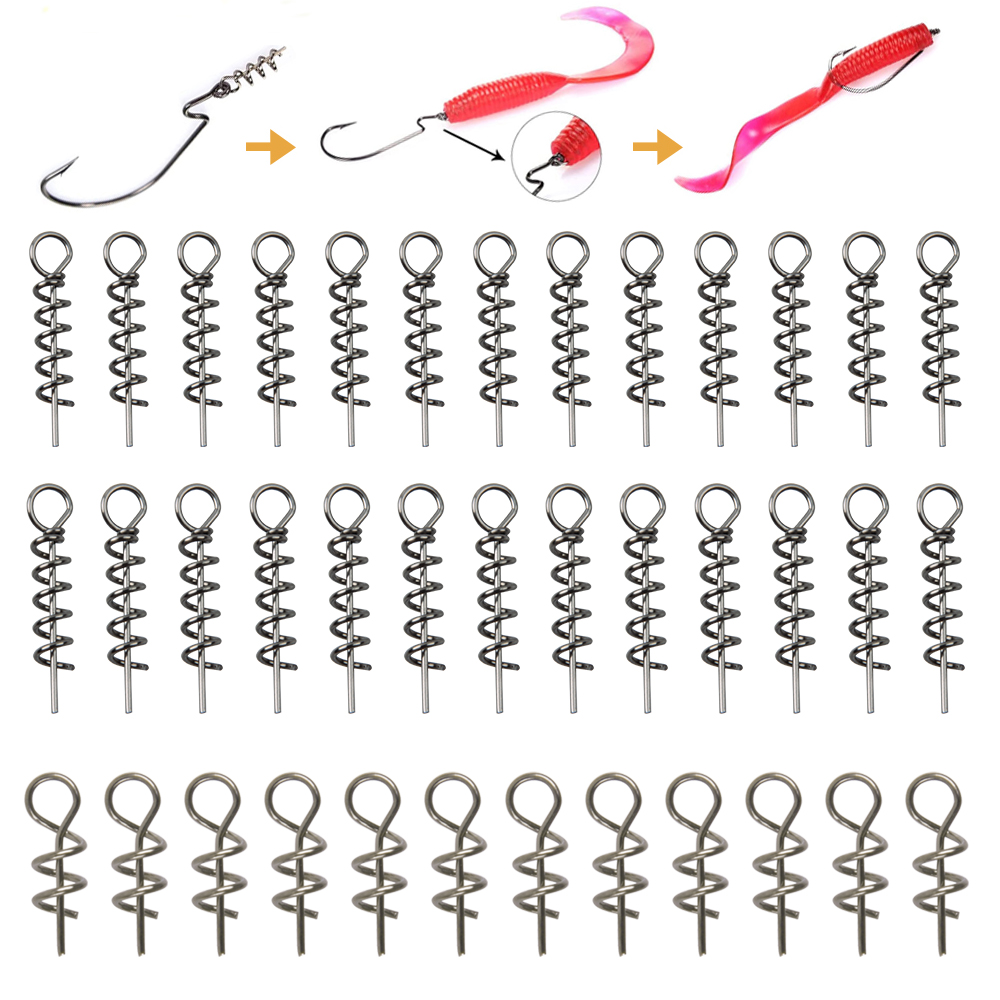 30pcs Stainless Steel Spring L - Fishing Equipment Cheap 评论和价格