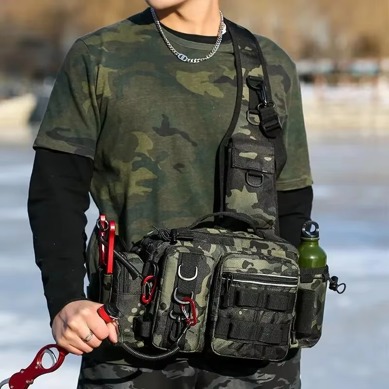 Outdoor Tactical Camping Climb - Fishing Equipment Bag 评论和价格