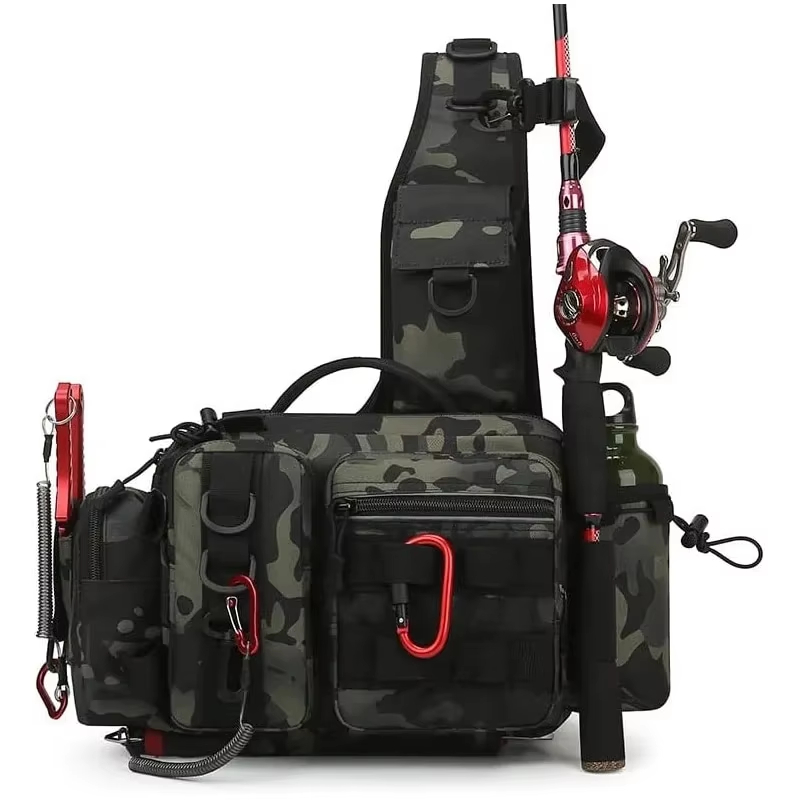 Outdoor Tactical Camping Climb - Fishing Equipment Bag 评论和价格