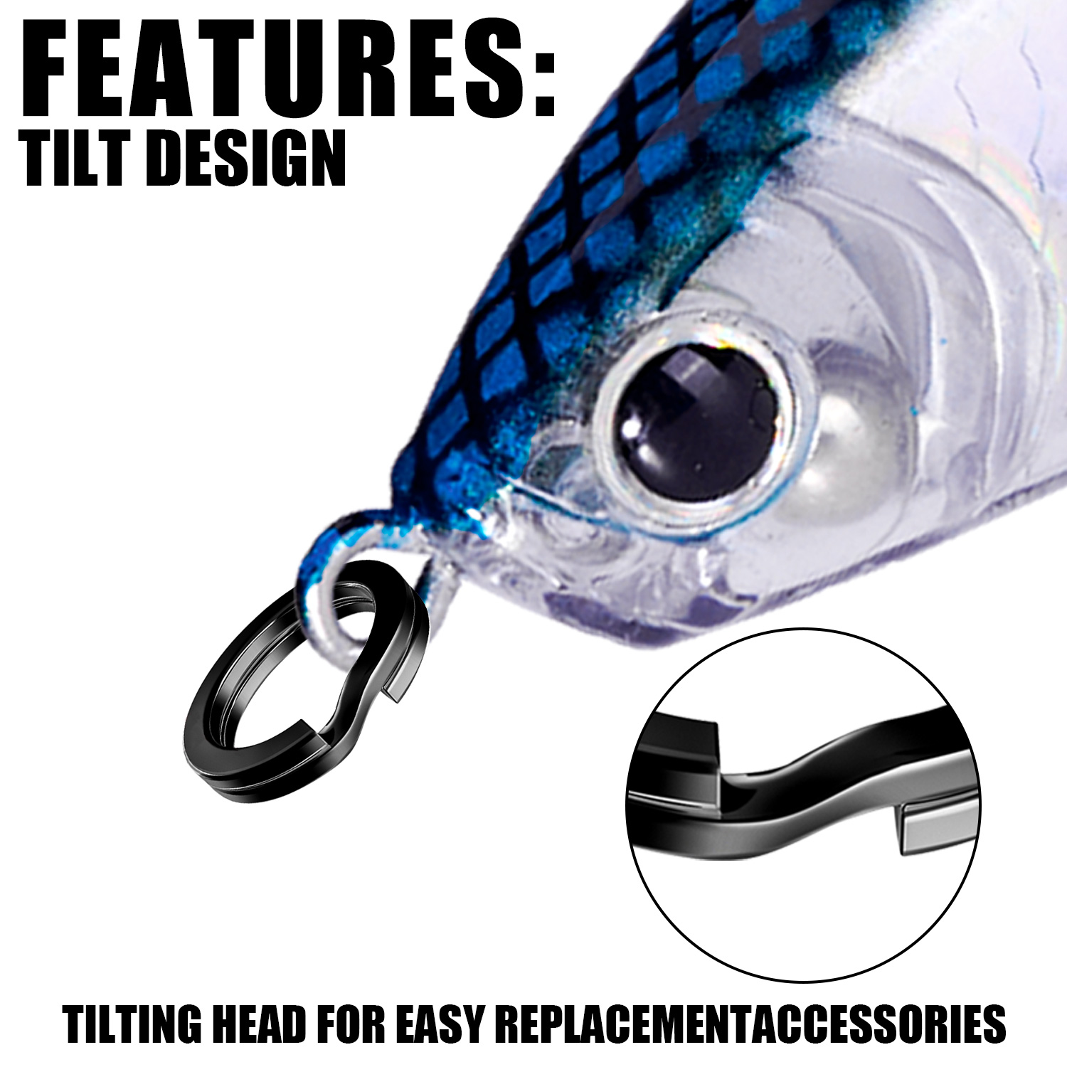 100pcs Fishing Split Rings Sta - Fishing Equipment Cheap 评论和价格